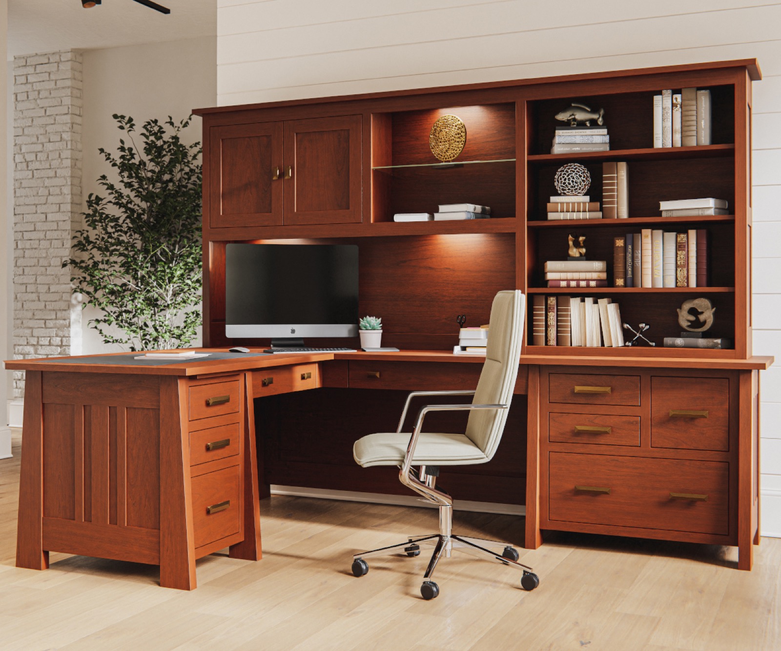 Office room setting